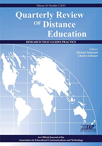 Stock image for Quarterly Review of Distance Education - Journal Issue: Volume 16 #2 for sale by Lucky's Textbooks