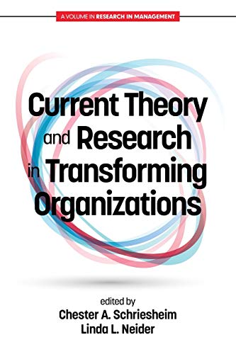 Imagen de archivo de Current Theory and Research in Transforming Organizations (Research in Management) a la venta por Lucky's Textbooks