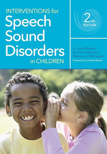 Beispielbild fr Interventions for Speech Sound Disorders in Children (CLI) zum Verkauf von SGS Trading Inc