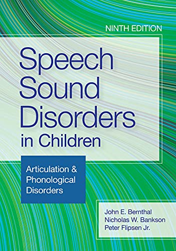 Beispielbild fr Speech Sound Disorders in Children: Articulation & Phonological Disorders zum Verkauf von SGS Trading Inc