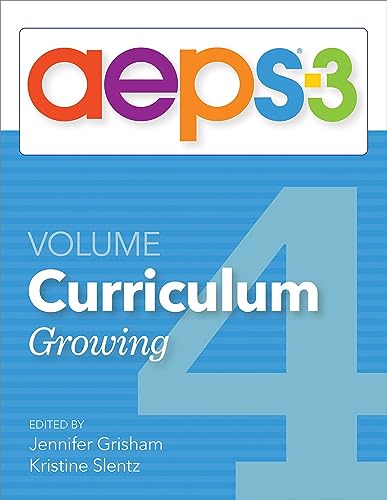 Imagen de archivo de AEPS-3 CurriculumGrowing (Volume 4) (AEPS-3, 4) a la venta por Goodwill Books