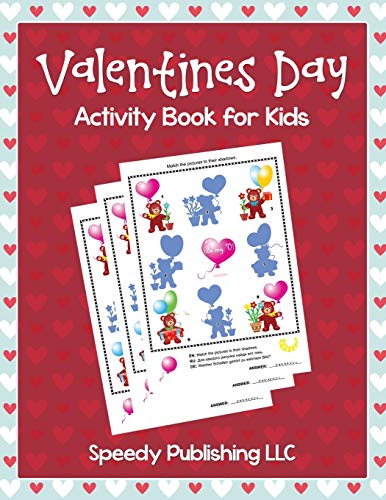 9781681275888: Valentines Day Activity Book for Kids