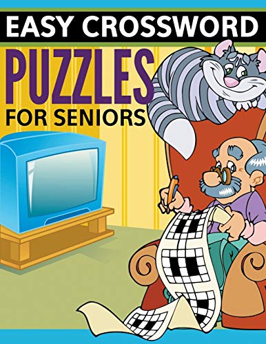 Beispielbild fr Easy Crossword Puzzles For Seniors: Super Fun Edition zum Verkauf von PlumCircle