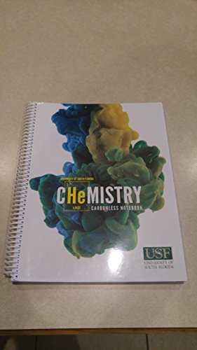 Imagen de archivo de University of South Florida Chemistry Carbonless Notebook a la venta por Blindpig Books