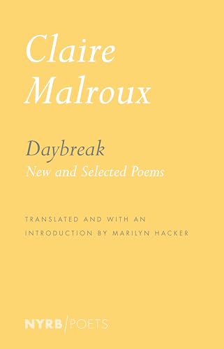 Stock image for Daybreak: New and Selected Poems for sale by SecondSale