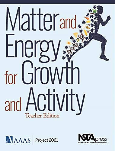 Stock image for Matter and Energy for Growth and Activity: Teacher's Edition for sale by HPB-Red