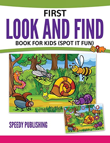 Beispielbild fr First Look And Find Book For Kids: (Spot It Fun) zum Verkauf von Buchpark