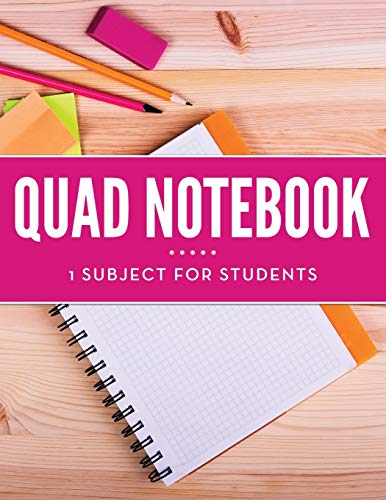 Stock image for Quad Notebook: 1 Subject For Students for sale by Chiron Media