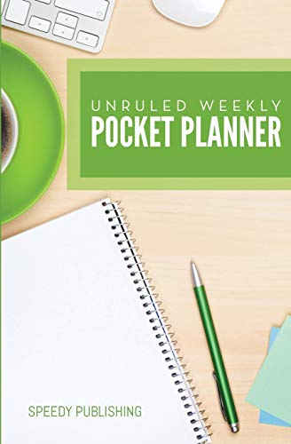 9781681457185: Unruled Weekly Pocket Planner