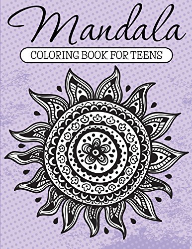 Beispielbild fr Mandala Coloring Book For Teens zum Verkauf von Books From California