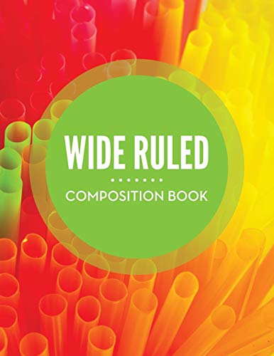 9781681457512: Wide Ruled Composition Book