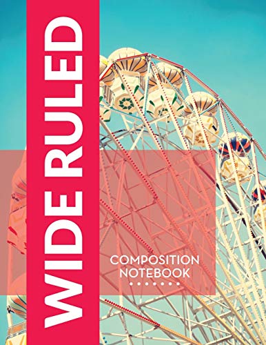 9781681457529: Wide Ruled Composition Notebook