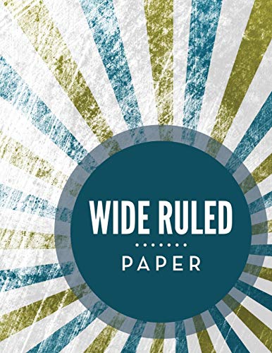 Stock image for Wide Ruled Paper for sale by Chiron Media