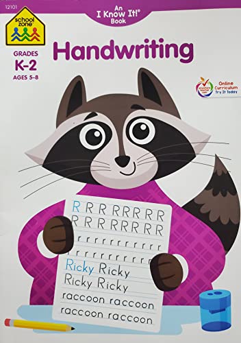 Beispielbild fr Handwriting Grades K-2 (An I know It Book) zum Verkauf von Better World Books