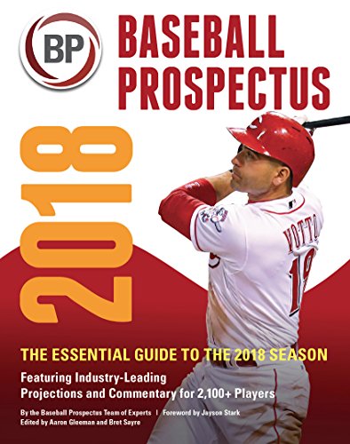 Beispielbild fr Baseball Prospectus 2018 zum Verkauf von Better World Books: West