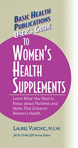 Imagen de archivo de User's Guide to Women's Health Supplements (Basic Health Publications User's Guide) a la venta por Lucky's Textbooks