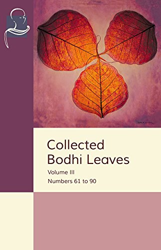 9781681720807: Collected Bodhi Leaves Volume III: Numbers 61 to 90 (Collected Bodhi Leaves Publications)