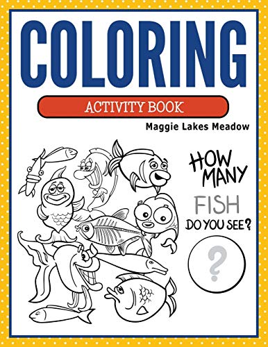 Beispielbild fr Coloring Activity Book zum Verkauf von PBShop.store US
