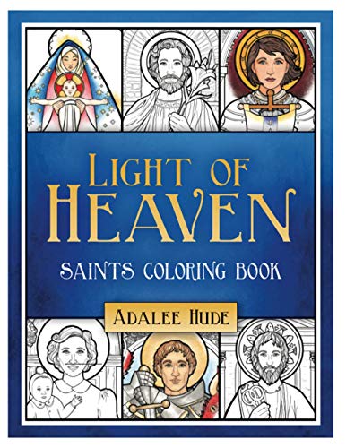 Beispielbild fr Light of Heaven Saints Coloring Book zum Verkauf von Better World Books