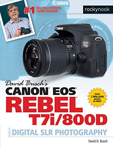 Stock image for David Busch's Canon EOS Rebel T7i/800D Guide to Digital SLR Photography (The David Busch Camera Guide Series) for sale by Book Alley