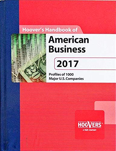 Stock image for Hoover's Handbook of American Business 2017 for sale by Better World Books: West