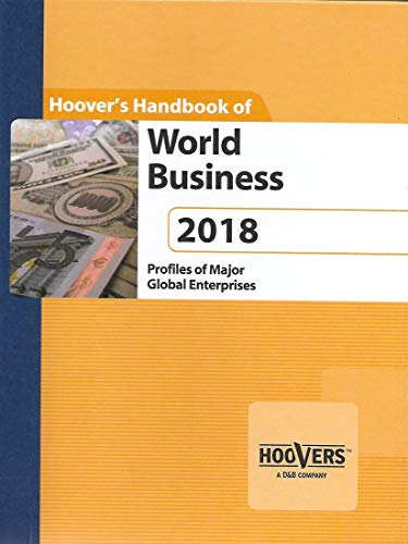 9781682007266: Hoover's Handbook of World Business 2018
