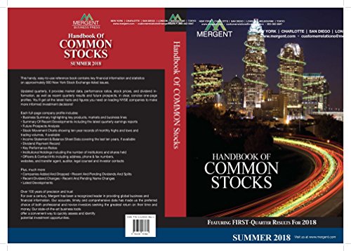 Beispielbild fr Handbook of Common Stocks: Summer Edition zum Verkauf von Better World Books