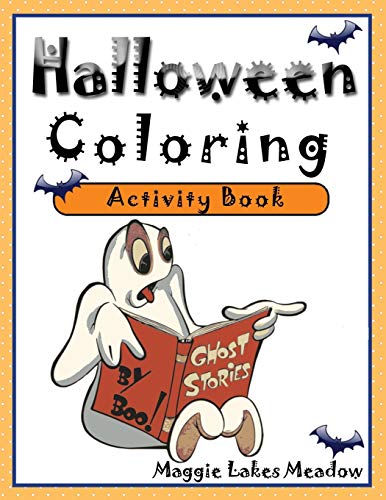 Beispielbild fr Halloween Coloring Activity Book zum Verkauf von PBShop.store US