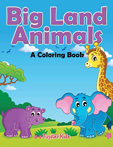 9781682129463: Big Land Animals (A Coloring Book)