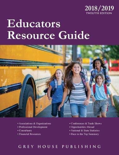 Beispielbild fr Educators Resource Directory, 2017/18 zum Verkauf von Better World Books