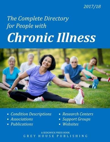Beispielbild fr Complete Directory for People with Chronic Illness, 2017/18 zum Verkauf von Better World Books