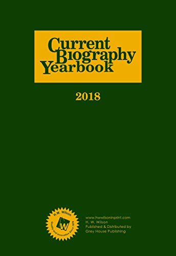 Stock image for Current Biography Yearbook 2018 for sale by Better World Books