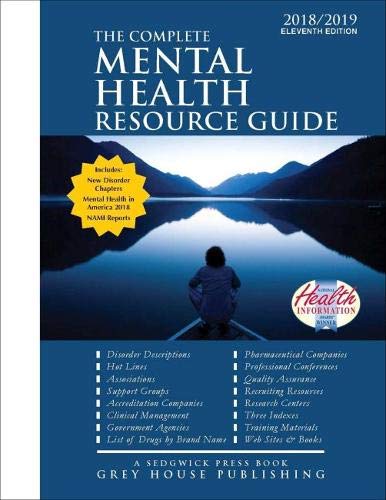 Beispielbild fr Complete Mental Health Directory, 2018/19 zum Verkauf von Better World Books