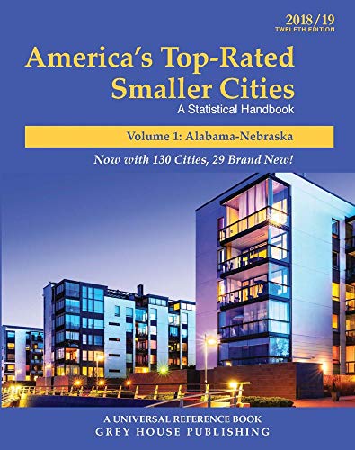 Stock image for America's Top-Rated Smaller Cities, 2018/19 : 2 Volume Set for sale by Better World Books