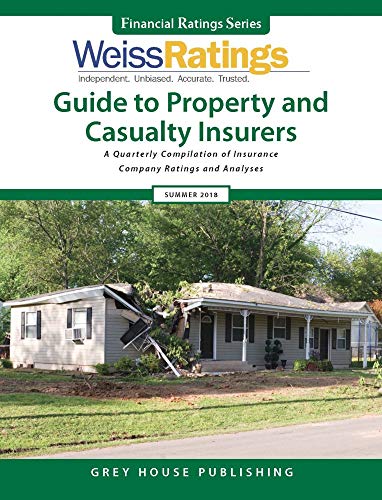 Imagen de archivo de Weiss Ratings Guide to Property and Casualty Insurers, Summer 2018 a la venta por Better World Books