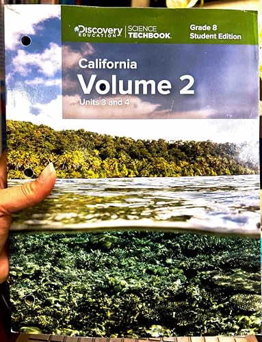 Imagen de archivo de Discovery Education Science Techbook for California NGSS - Grade 8 - Student Edition Vol. 2 (Spanish Version) a la venta por School Library Book Sales
