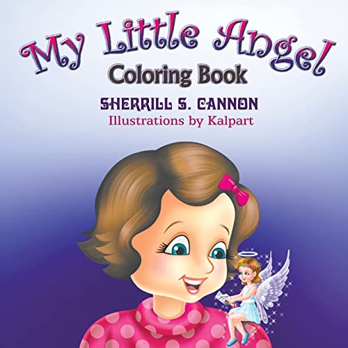 Stock image for My Little Angel Coloring Book for sale by PlumCircle