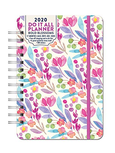 Stock image for Orange Circle Studio 2020 Do It All Planner, August 2019 - December 2020, Bold Blossoms for sale by SecondSale