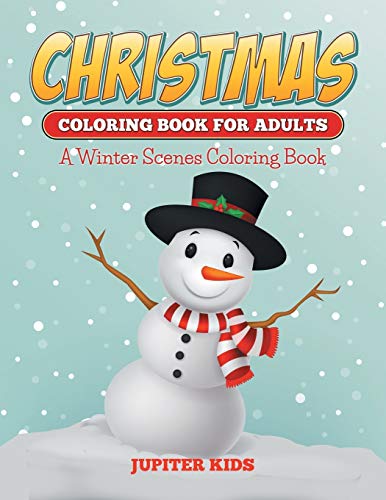 9781682600306: Christmas Coloring Books For Adults: A Winter Scenes Coloring Book