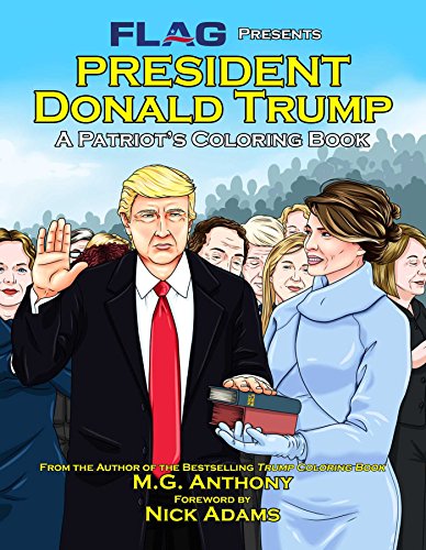 Stock image for President Donald Trump: A Patriot's Coloring Book for sale by PlumCircle