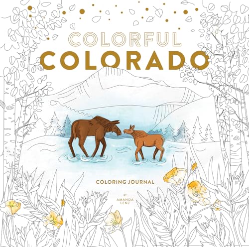 Stock image for Colorful Colorado Coloring Journal for sale by Your Online Bookstore