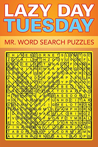 Stock image for Lazy Day Tuesday: Mr. Word Search Puzzles for sale by Bookmonger.Ltd