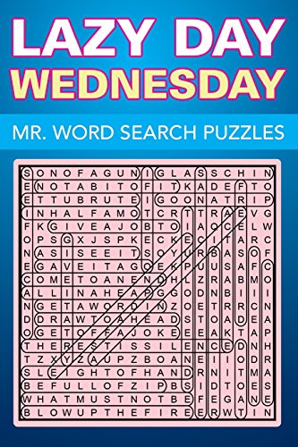 Stock image for Lazy Day Wednesday: Mr. Word Search Puzzles for sale by Bookmonger.Ltd