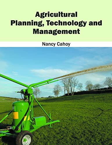 Imagen de archivo de Agricultural Planning, Technology and Management a la venta por ThriftBooks-Atlanta