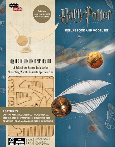 9781682980064: Incredibuilds. Quidditch Deluxe Book-Model Set