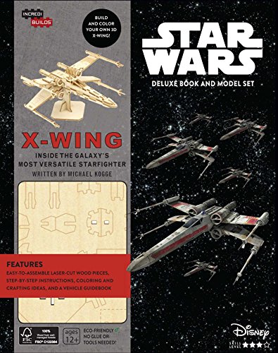 9781682980118: IncrediBuilds: Star Wars: X-Wing Deluxe Book and Model Set