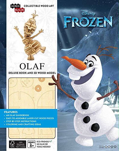 Beispielbild fr IncrediBuilds: Disney Frozen: Olaf Deluxe Book and Model Set zum Verkauf von HPB-Emerald