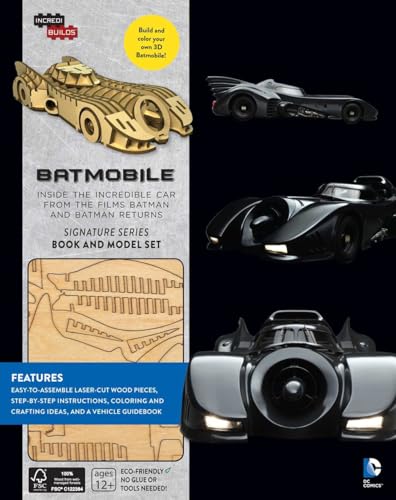 Imagen de archivo de IncrediBuilds: Batmobile Signature Series Book and Model Set a la venta por HPB Inc.