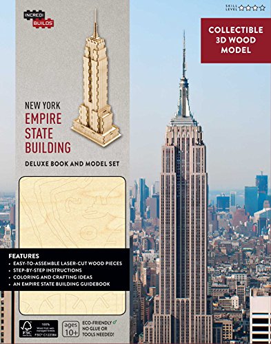 Imagen de archivo de IncrediBuilds: New York: Empire State Building Deluxe Book and Model Set a la venta por Book Outpost