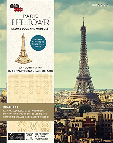 Imagen de archivo de IncrediBuilds: Paris: Eiffel Tower Deluxe Book and Model Set a la venta por HPB Inc.